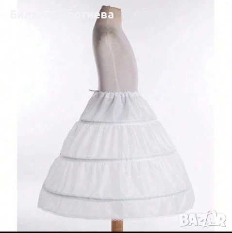 Кринолин за детска рокля тип принцеса XS S, снимка 2 - Детски рокли и поли - 51151200