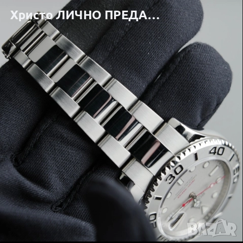 Rolex Yacht-Master 40mm Automatic Platinum Bezel 16622, снимка 4 - Мъжки - 52893271