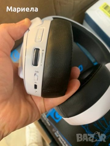 2.4GHz безжични геймърски слушалки за PS5, PS4, PC, Switch - Bluetooth 5.3, снимка 6 - Bluetooth слушалки - 54027438