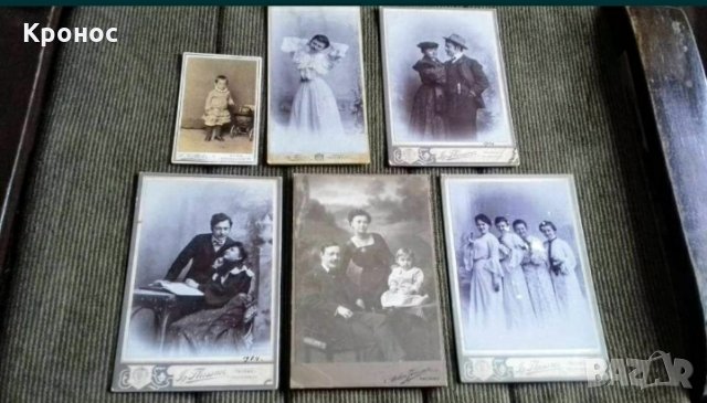 Стари фотографии от 1900г., снимка 2 - Други ценни предмети - 30543759