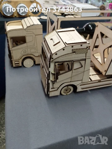 Подаръчен камион с възможност за персонализация , снимка 3 - Аксесоари и консумативи - 50453597