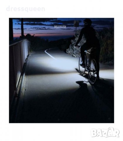 3138 Фар за велосипед или скутер, LED с акумулаторна батерия с USB, 4 режима на осветление и 6 звуко, снимка 14 - Аксесоари за велосипеди - 34238257