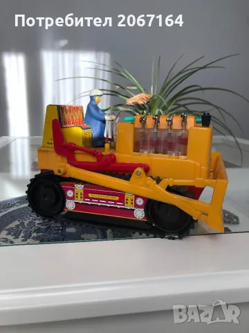 Стара ламаринена играчка от 1970, снимка 13 - Колекции - 48375186