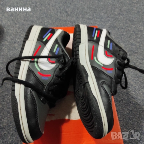 NIKE DUNK LOW GS NN FB8022-001 маратонки 35.5 22.5см, снимка 8 - Детски маратонки - 53015035