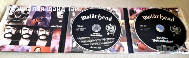 Компакт Дискове - Рок - Метъл: Motorhead - 25 & Alive - Boneshaker - CD + DVD Digipack, снимка 3 - CD дискове - 56039788