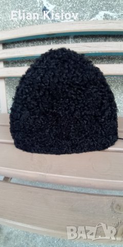 Хайдушки калпак от естествена кожа-астраган, снимка 1