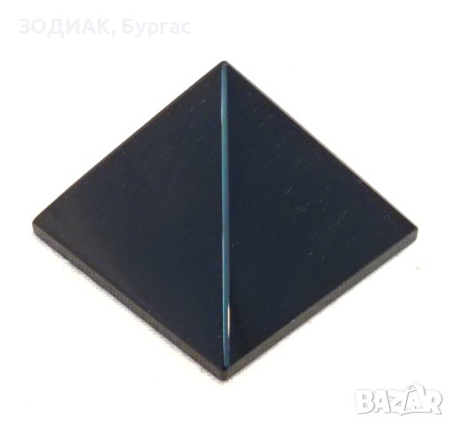 Пирамида ОБСИДИАН - 52.2 гр, снимка 1 - Декорация за дома - 26680808