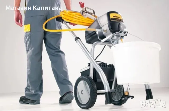 Машина за безвъздушно боядисване WAGNER PowerPainter PP 90 Extra HEA, 0.8 kW, снимка 2 - Други машини и части - 49297168