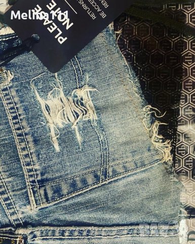 Дънкови панталонки Philipp Plein , снимка 5 - Къси панталони и бермуди - 38164078