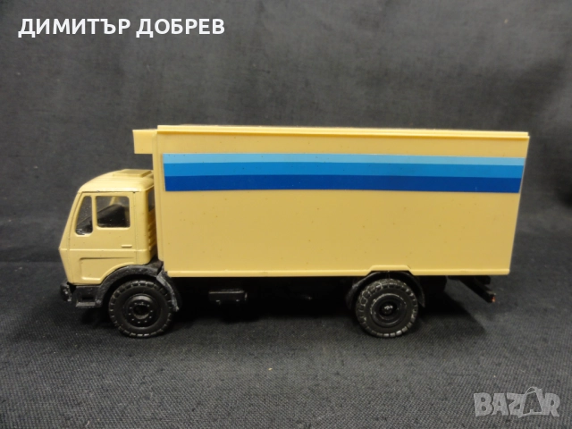 1/50 СТАРА РЕТРО МЕТАЛНА КОЛИЧКА МАЩАБЕН МОДЕЛ КАМИОН MERCEDES-BENZ CONRAD GERMANY, снимка 3 - Колекции - 51670409