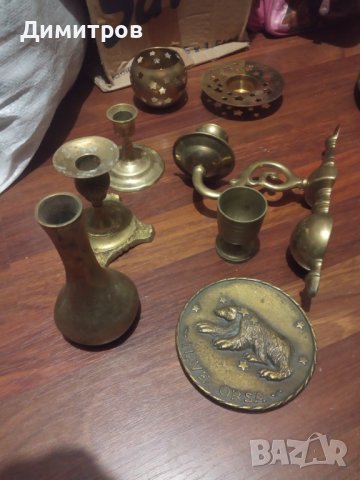 Бронзови свещници