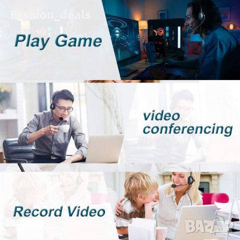 Нови USB слушалки с микрофон за офис, работа, бизнес с шумопотискане, снимка 7 - Други - 33758951