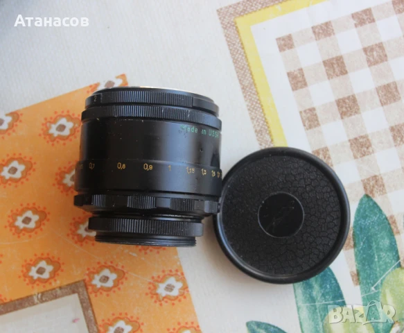 Helios 44-2 58mm бленда f/2 и подарък фотоапарат, снимка 7 - Фотоапарати - 50777667