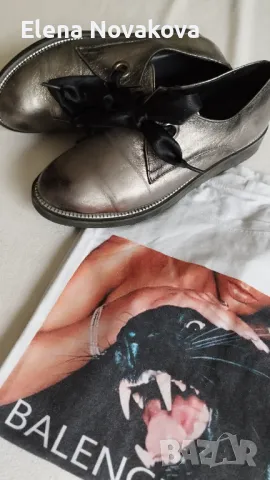 Дамски обувки естествена кожа 