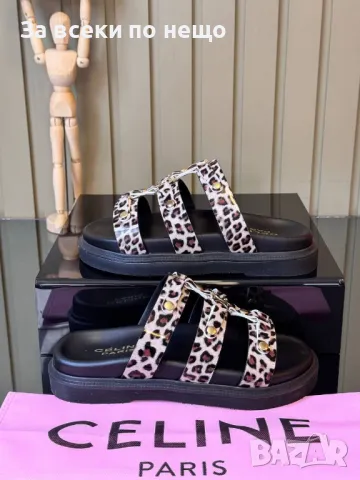 Celine Дамски Чехли Селин - 3 Налични Цвята Код E283, снимка 5 - Чехли - 50415594