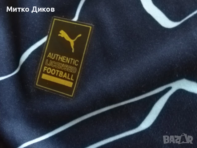 Манчестър Сити футболна тениска маркова на Пума №9 Ерлинг Холанд размер ХЛ юноши към С като нова, снимка 4 - Футбол - 51083642