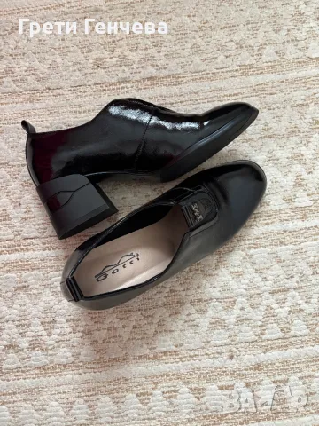 Дамски обувки GOTTI номер 38 - естествен лак, снимка 1