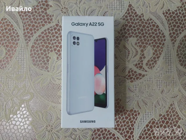 Samsung Galaxy A22 5G, 128GB, Violet (Лилав), Dual SIM, снимка 4 - Samsung - 56116370