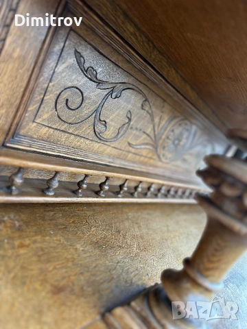 Френски бюфети, креденци, масивен дъб,  дърворезба 2бр., снимка 6 - Бюфети - 53959164