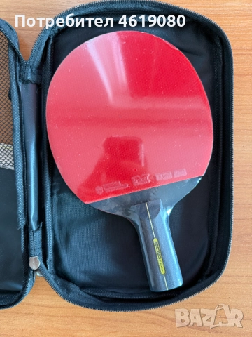 Хилка за тенис на маса с калъф, снимка 2 - Тенис - 52056843