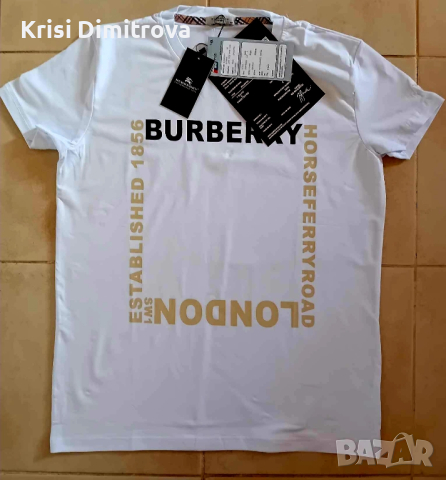Оригинална тениска Burberry,  ликвидация , снимка 2 - Тениски - 44511364