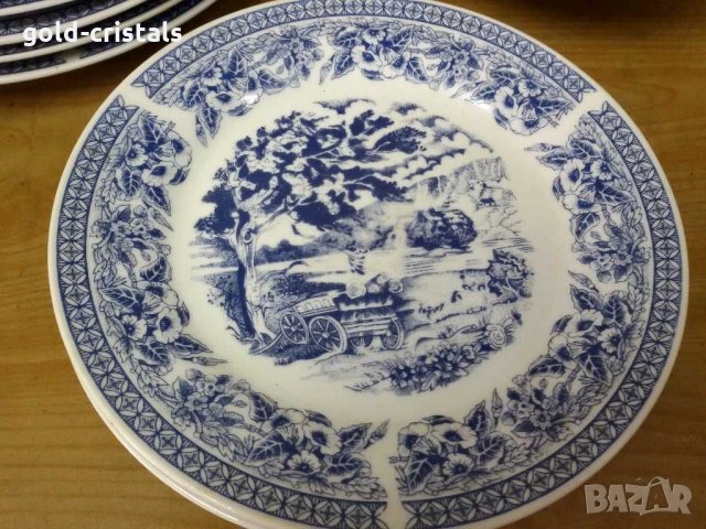 Български порцелан чинии, снимка 3 - Антикварни и старинни предмети - 29216689