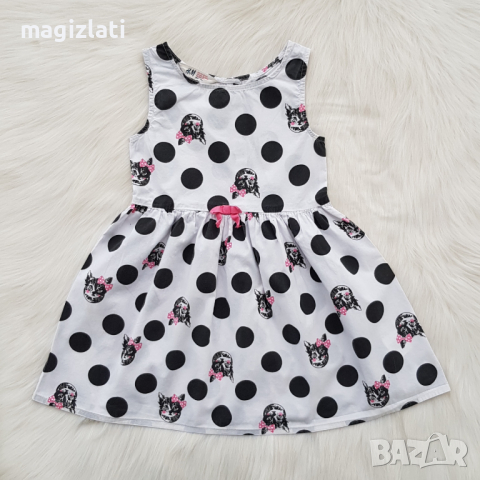 Детска рокля H&M Котета 3-4 години, снимка 4 - Детски рокли и поли - 36486704