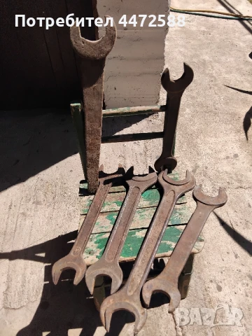 гечни и глухи ключове 50,55,41,46,32,36 и други части и артикули за земеделски машини 