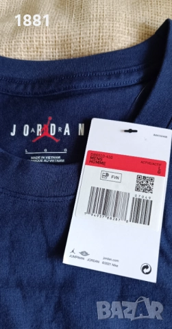 Тениска NIKE AIR JORDAN PSG размер L. Нова., снимка 5 - Тениски - 51497145