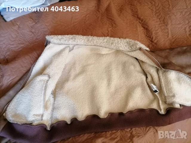Зимно яке от еко кожа, снимка 5 - Якета - 52534582
