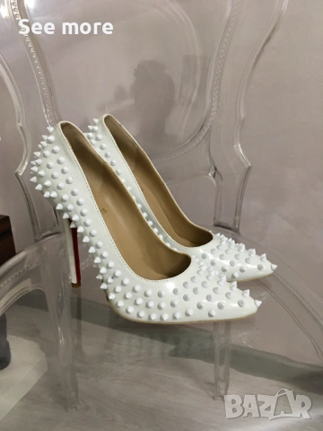 Christian Louboutin ефектни обувки 41