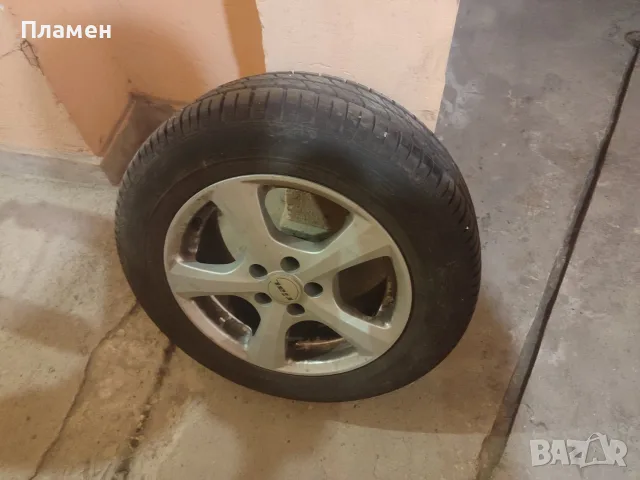 Алуминиеви джанти с гуми 195/65/15 Голф 4, Ауди А3 ,Seat , Skoda 5x100