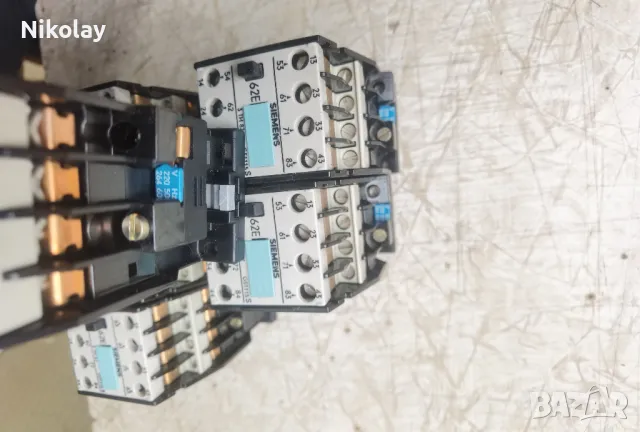 КОНТАКТОРИ SIEMENS  44E,  55E,  62E, снимка 10 - Друга електроника - 49254919