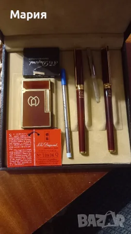 S.T. Dupont цяла колекция оригинално, снимка 2 - Колекции - 56182768