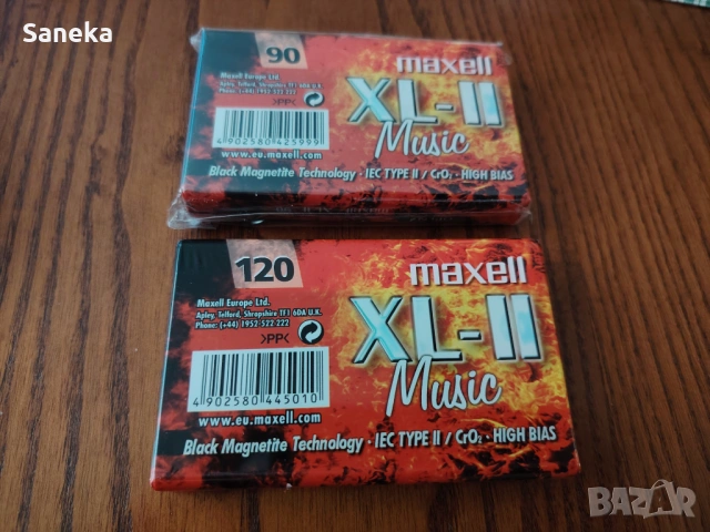 MAXELL XL-II 90,120, снимка 2 - Аудио касети - 36951627