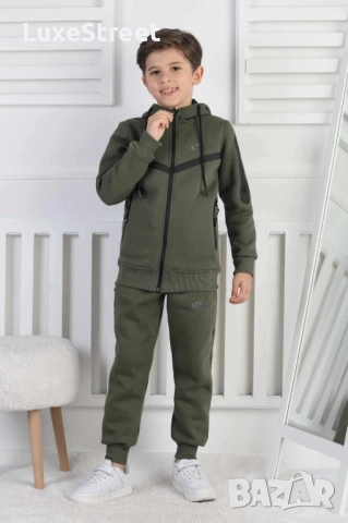 Детски Ватирани Комплекти - лого Бродирано 🤍 Nike 