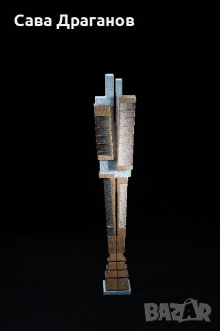 Скулптура "Планинска поза", снимка 10 - Статуетки - 39800118