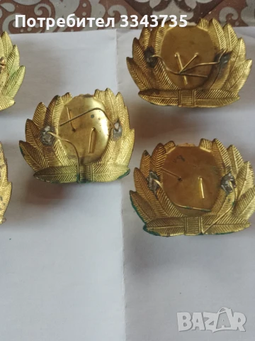 Военна офицерска кокарда., снимка 2 - Антикварни и старинни предмети - 50691589
