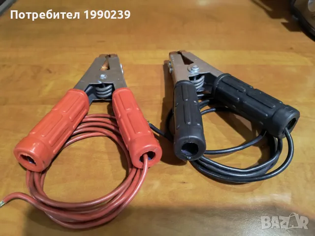 щипки за подаване на ток – 2 броя, дължина 16 см., снимка 4 - Аксесоари и консумативи - 50423248