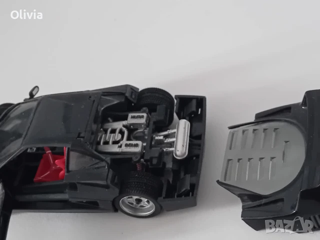 Ferrari F40, Testarossa Ferrari 348ts , 1:43 Отаваряеми елементи, снимка 8 - Колекции - 51138252