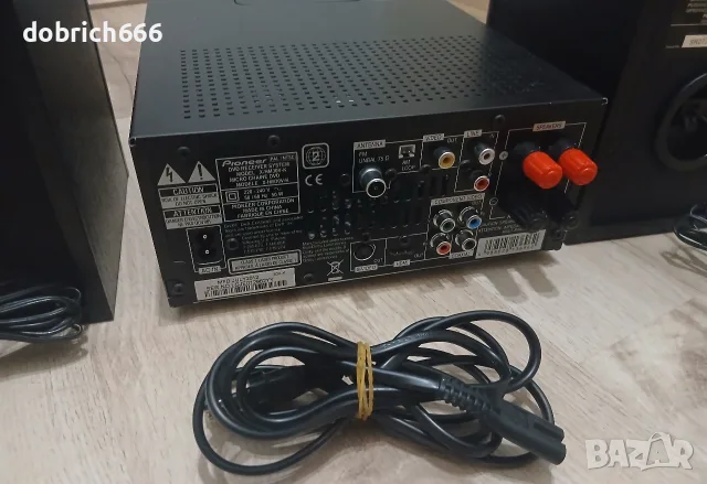 DVD аудио система Pioneer USB HDMI CD FM Aux с тонколони X-HM30V, снимка 9 - Аудиосистеми - 56047468