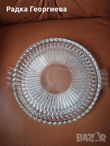 Тортено плато Valther Glas, снимка 2 - Чинии - 50324387