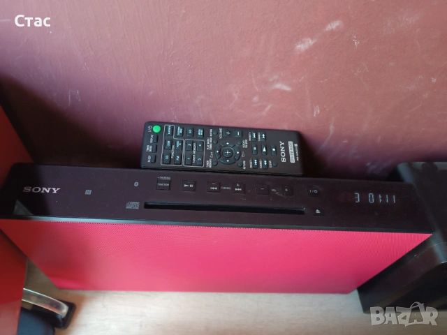 Sony cd mp3 bluetooth radio rds aux Nfc remote control 2x20w 