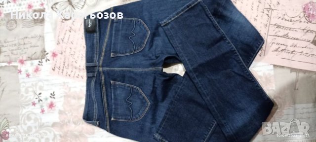  Дънки тъмни сини Pepe jeans , снимка 3 - Дънки - 40432868
