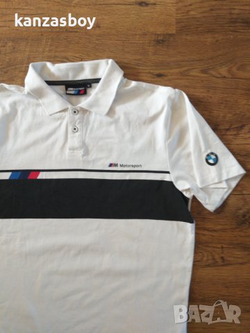 BMW M Motorsport polo shirt - страхотна мъжка тениска КАТО НОВА , снимка 4 - Тениски - 42300401