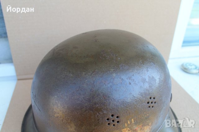 Българска каска II световна война, снимка 6 - Антикварни и старинни предмети - 40657675