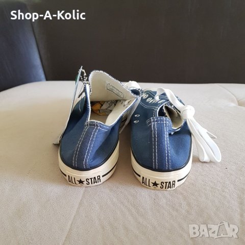 Original Vintage 2004 CONVERSE All-Star Low "Blue", снимка 4 - Кецове - 38575381