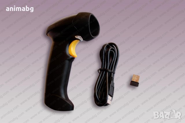 ANIMABG Безжичен лазерен баркод четец (скенер), снимка 4 - Друго търговско оборудване - 31842111