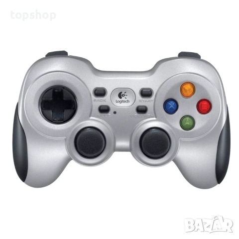 ЧИСТО НОВ, ЗАПЕЧАТАН Logitech G F710, 2.4 GHz безжичен джойстик с USB Nano, контролер с двойна...