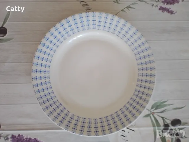 Порцеланови големи чинии, снимка 5 - Чинии - 40039547
